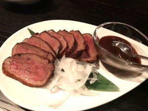 北京風 鴨胸肉の香り揚げ